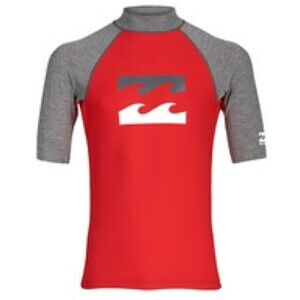 Billabong Team Wave Short Sleeve Rashguard S NWOT